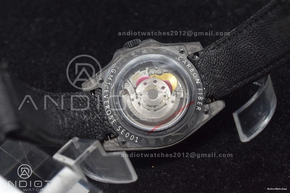 Black Black Practical Dial CHS 423 Black SA3186 Nylon Edition GMT OMF Strap DIW on Carbon Best All 1123
